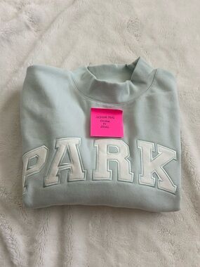 Parke Bridal Pale Blue/White Mockneck L/XL